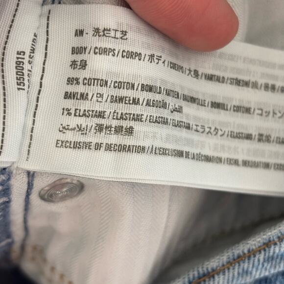 Abercrombie The 90s Straight Ultra High Rise Jean - Size 31/12 Long - Picture 4 of 6